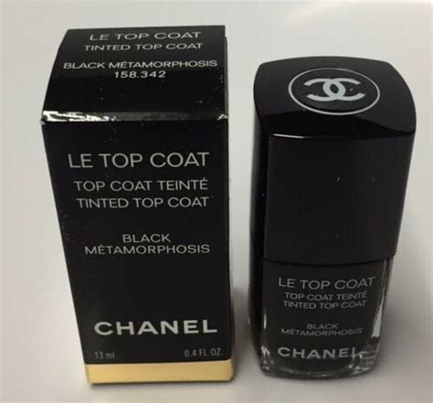 chanel nail top coat black metamorphosis tinted top coat|chanel camellia gel coat.